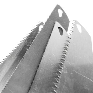 Close,Up,A,Part,Of,Saw,Blade,Teeth,Isolated,On